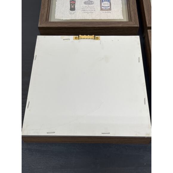 Set of 6 Classic Cocktail Recipe Shadow Box Wall Art - Picture 9 of 9